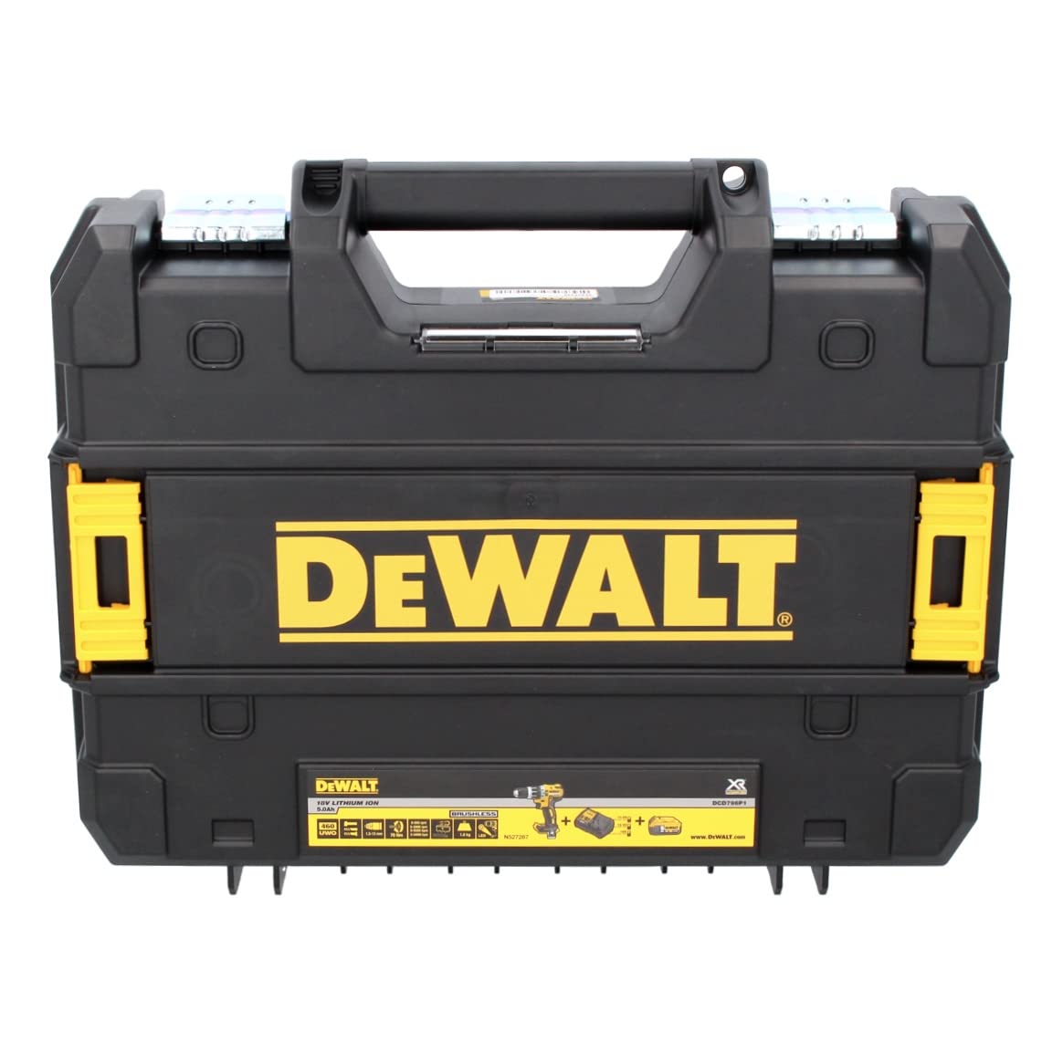 Dewalt DCF887N 18V XR - Cuerpo de destornillador de impacto inalámbrico de 3 velocidades sin escobillas con funda Tstak