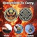 Phoenix Rising Sobriety Coin, Inspirational Token for Addiction Recovery, NA Recovery Medallion, Ideal Gifts for Narcotics Alcoholics Anonymous, Sobriety Gifts for Men & Women (3 Year)