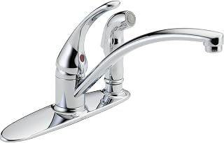 FAUCET B3310LF, 19.35 x 11.75 x 0.02 inches, Chrome