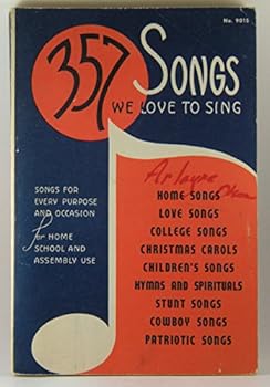 Paperback 357 Songs We Love to Sing Book