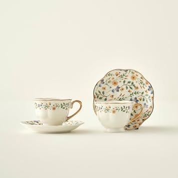 Bella Maison Juliette Porselen 2'Li Kahve Fincanı Seti (90 Cc)