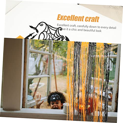 Hemobllo 4 Conjuntos Cortina De Chuva Do Dia Das Bruxas Kendrick Lamar Borla De Enforcamento De Hall