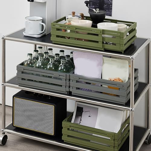 Boîte de rangement empilable en PP au design extensible et finitions durables - 6