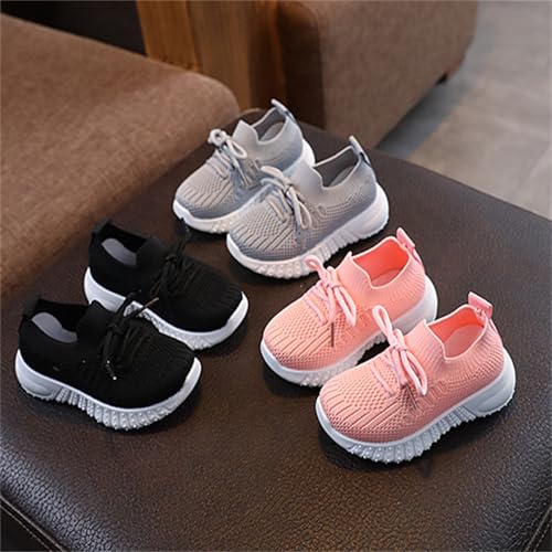 Baby Boy Girl First Walking Shoes Toddler Infant Mesh Sneakers Breathable Lightweight Non-Slip Rubber Sole Summer3
