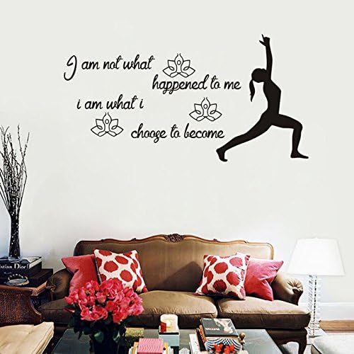 Yoga Wall Sticker for Home Decal, I Am - Image 3