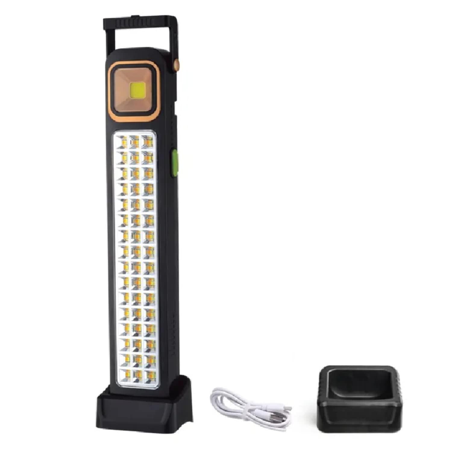 USB Rechargeable Emergency Solar Light with 48 Dual Color LED & 30W COB | 5 Light Modes | Portable ABS Rechargeable Lantern for Home, Camping, Outdoor, Power Cut & Emergency Lighting-image-26