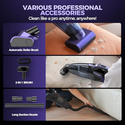 RELIDOL VC038S Cordless Pet Hair Vacuum — 20,000 PA, 720 ml Bin, 18–32 min Runtime — view 6