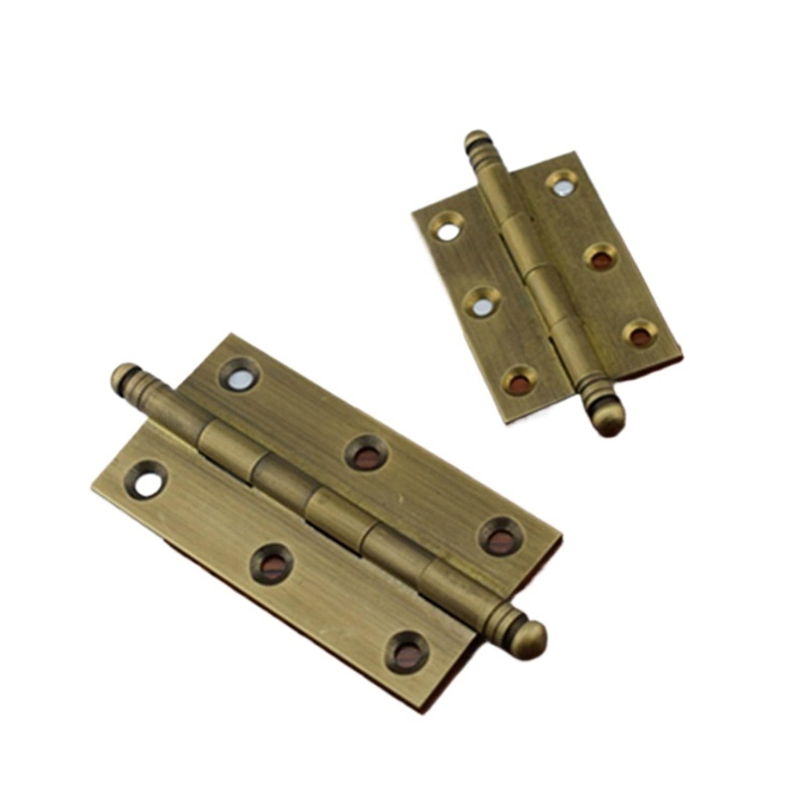 Charnières de placard en laiton antique pour réparer une porte qui grince