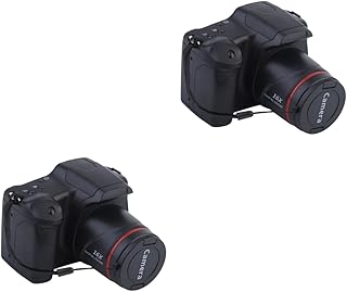 UKCOCO 2pcs camera Video Camcorder fotograficas Camcorder for Photography digirig 4k camcorder digital camcorder fotografica telephoto 16x abs reflector