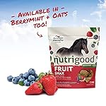 Manna Pro Nutrigood FruitSnax Horse Treats PumpkinBerry + Oats | Tasty Horse Treats Packed with Superfoods and Real Fruit Pieces | 2 Pounds - Image 4