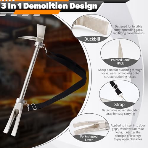 CraftyDream 24 Inch Halligan Tool