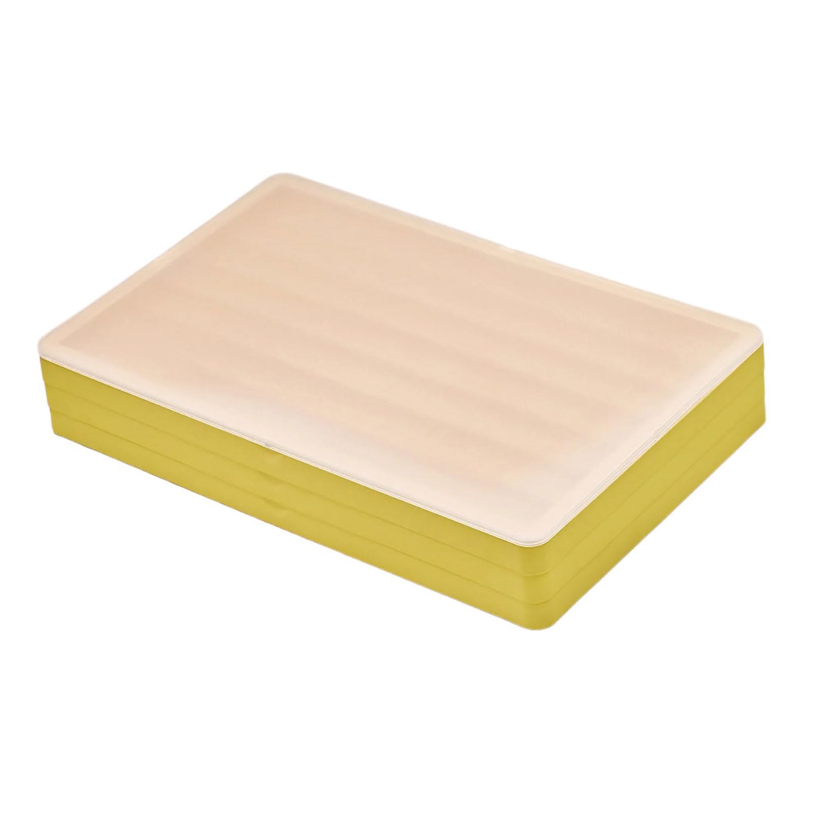 Hsioluted Interlockings Triple-Layer Keycap Storage Systems with Removable Trays & Anti-Scratch Design Stackable Keycap Hholder