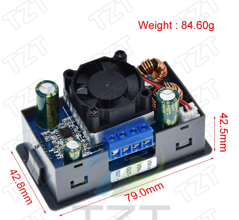 XYS3580 DC DC Buck Boost Converter CC CV 0.6-36V 5A Power Module ...