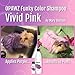 OPAWZ Color Depositing Shampoo for Dogs and Cats, Semi-Permanent Dog Hair Dye, Safe Pet Hair Dye for All Bathable Pets (Vivid Pink, 16.94 fl.oz / 500mL)