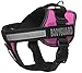 Dogline Unimax Multi-Purpose Vest Harness for Dogs with 2 Removable Body Guard Patches and 2 Removable Side Utility Bags (Pink, X Large (36