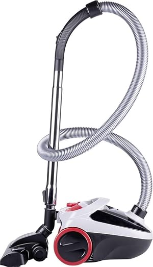 Dirt Devil Aspiradora con Bolsa de 2,0 l, 800 W, 2 Liters, 80 Decibeles, Gris|Rojo|Negro