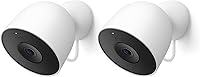 Vista 14 de Google Nest Cam Outdoor (cableada, 2.ª generación) - Cámara de seguridad con video 2K y Géminis, visión nocturna, audio bidireccional - Funciona