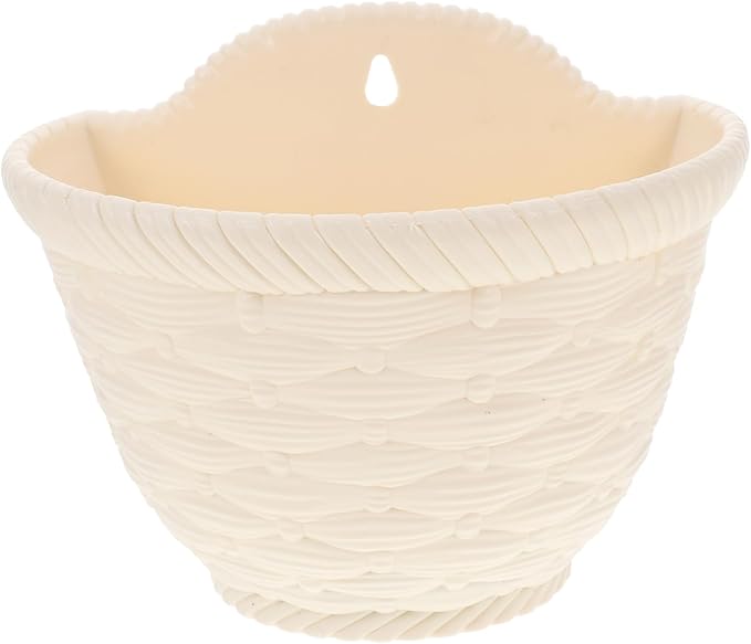 VINTORKY Wall Pots for Plants Wall Hanging Outdoor Plant Fence Planters