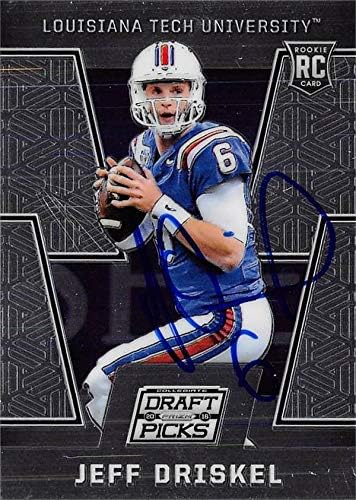 Jeff Driskel autographed Football Card (Louisiana Tech Bulldogs) 2016 Panini Prizm Collegiate Draft Rookie #118 - Football Slabbed Autographed
