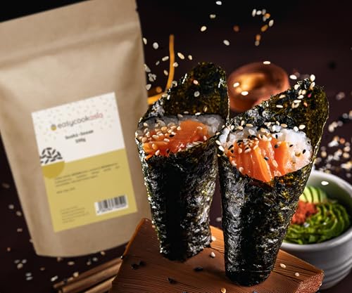 EasyCookAsia Premium Sesammix 100g | Schwarzer & Weißer Sesam | Nährstoffreich & Aromatisch | Perfekt für Sushi, Salate, Brot, Dressings & als knusprige Toppings