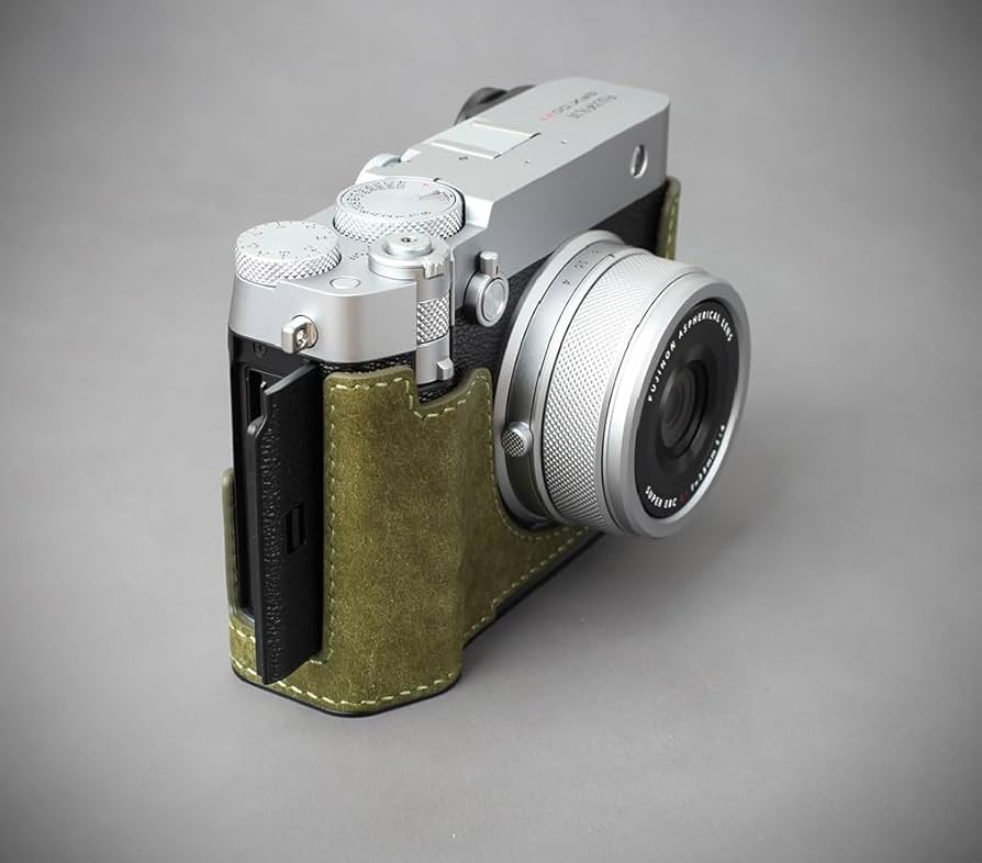 Fujifilm GFX100RF 茶色牛革ハンドル m85803315139_1.jpg?1747891715
