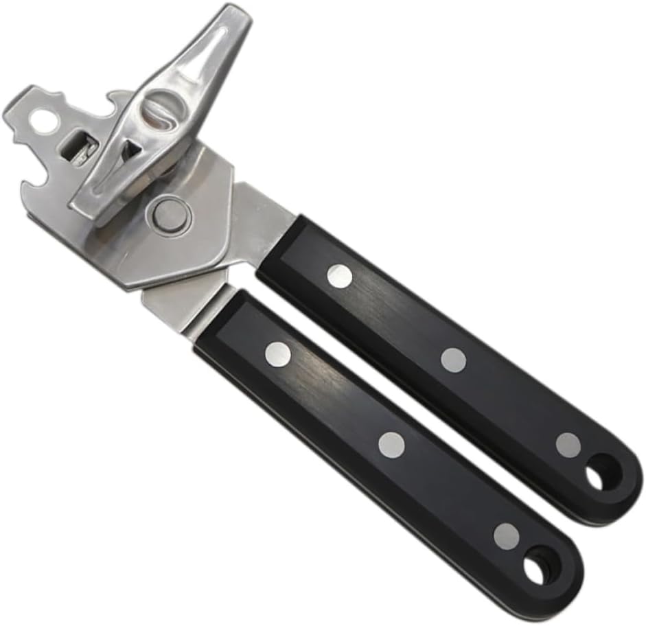 Sturdy Stainless Steel Can Opener Multifunctional Bottle Opener Comfort Grip