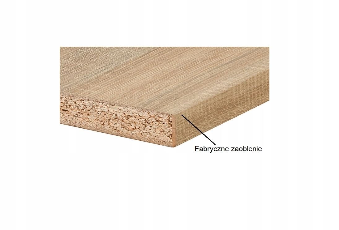 Küchenarbeitsplatte 60 cm - Robuste Arbeitsfläche aus hochwertigem Material - feuchtigkeitsbeständig - abgerundete Kanten - langlebig - Arbeitsplatte Light Porterhouse K091FP