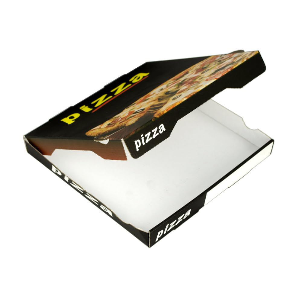 Générique Boite à Pizza - Black Box (26x26x3.5 cm)