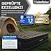 Heimfleiss® Luftmatratze 2 Personen | Premium Luftbett selbstaufblasend 150x200 cm | Schnell Aufblasbare Matratze ideal nutzbar als Gästebett & Reisebett | Selbstaufblasbare Camping Air Mattress
