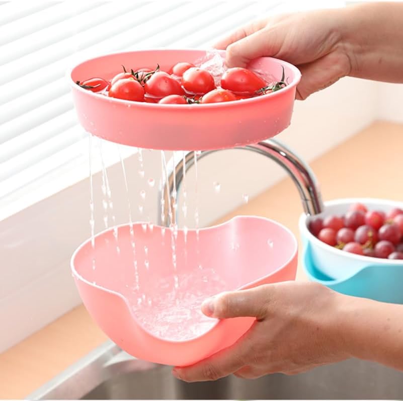 Double Dish Snack Bowl with Removable Shell Holder and Waste Compartment 9.05X7.87X3.54 Inch Plastic Nut Bowl for Pistachio Holder Edamame Cherries Candy Dishwasher Safe
