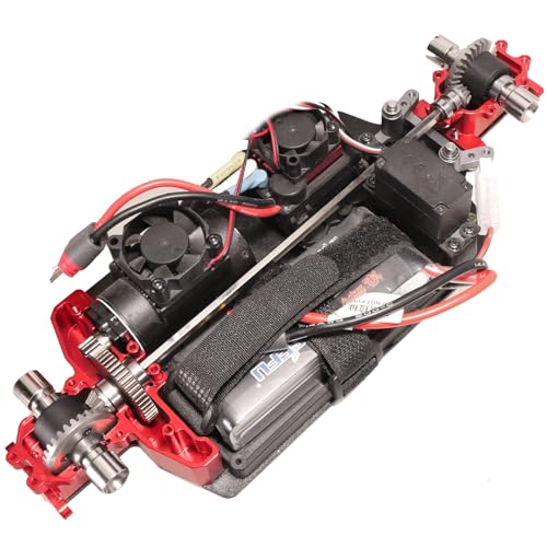 Différentiel RC métal amélioré 16208 engrenage réduction robuste
