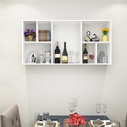 Casier à vin mural blanc pour salon moderne et convivial - 2