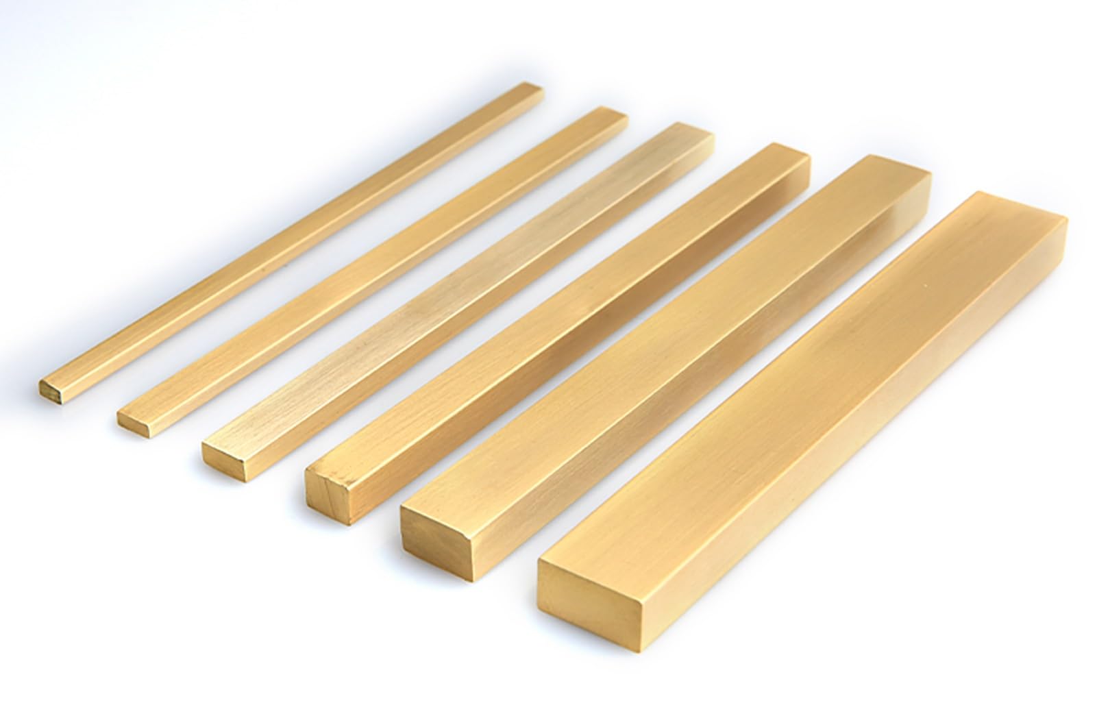 ARCVOX Brass Square Bar Flooring Transition Strips, Threshold Edging Trim Strip, Decorative Gap Covering Seam Binder, LVT/Vinyl/Tile/Wood/Laminate/Carpet (Size : 15x3mm)