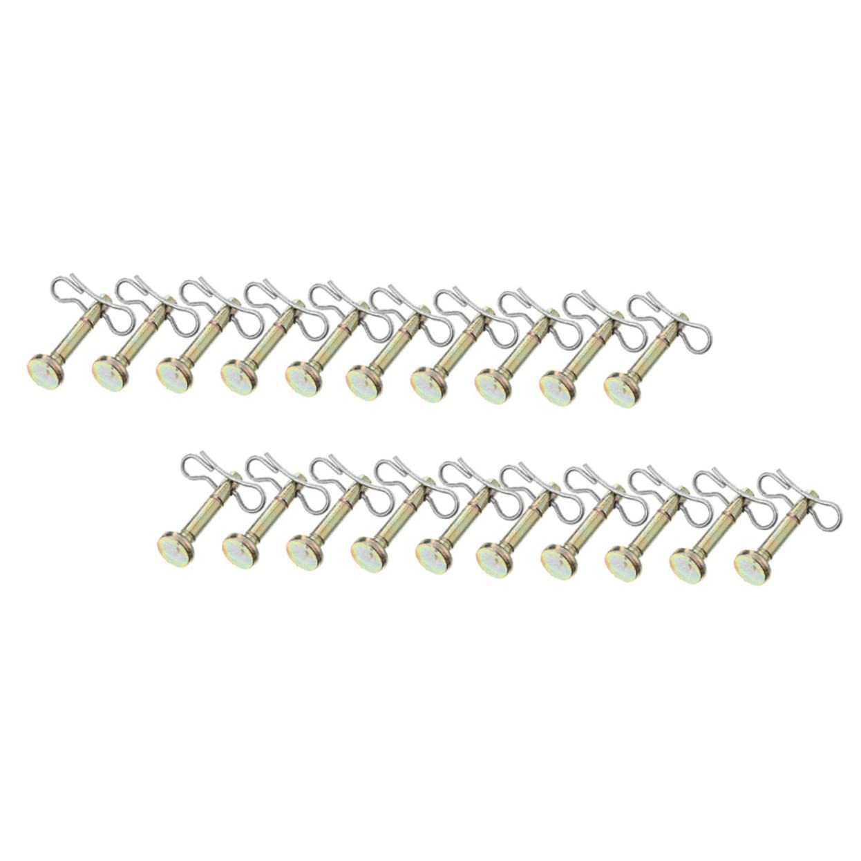 Set 5 Coppiglie Beta Doppia Spira 3.2x61mm - Perno Di Sicurezza In Acciaio Zincato DIN 11024 - Foto 11