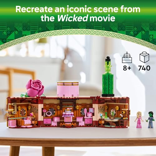 lego wicked glinda amp elphaba39s dormitory building toys - wicked toys for girls amp boys age 8 - birthday gift idea - buildable doll house for kids - 75683