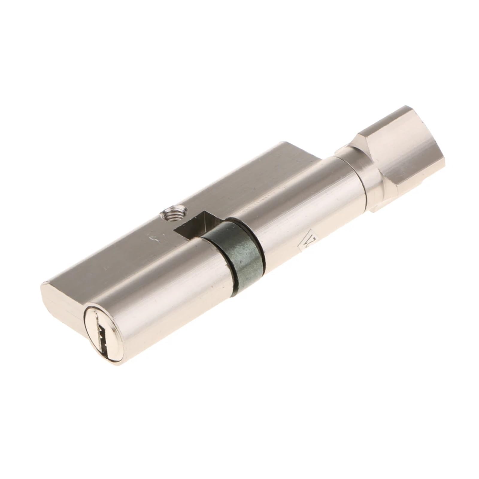 WPOIYHGBY 90mm Cylinder Lock with Thumb Turn Aluminum Body Brushed Finish Core 1Pcs