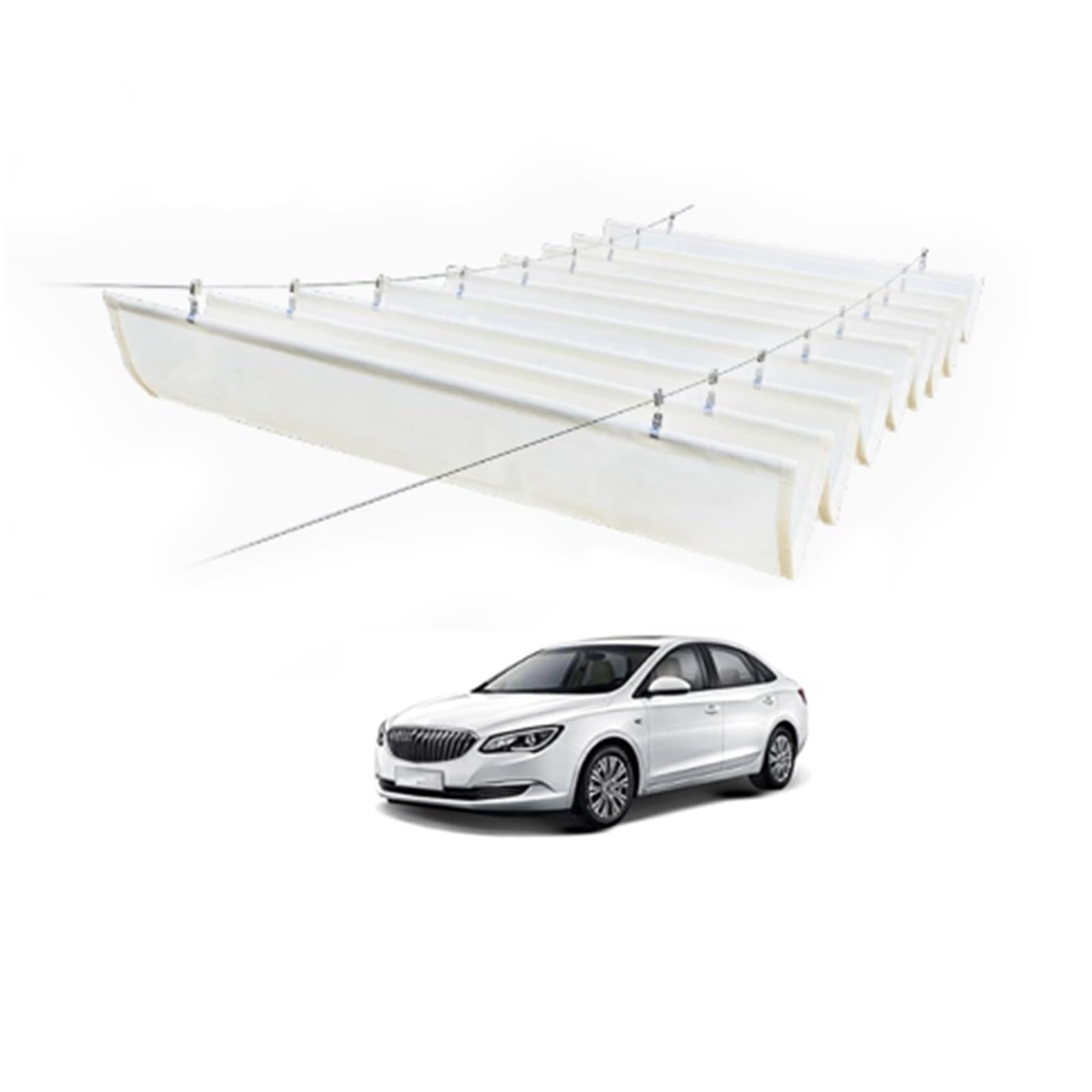 Voile d'ombrage rétractable coulissant avec protection solaire maximale