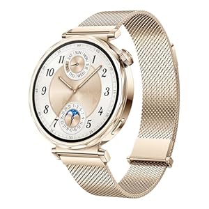 HUAWEI WATCH GT 5 41mm Smartwatch, Sharp-Edged Design, All-new Running and Cycling Sports, Health Tracking, up to 7 Days Battery Life, Compatible with iOS and Android, Gold