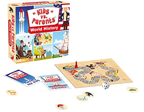 Weltgeschichte, Quiz-Brettspiel, Lernspiele, Wissenswerte Spiele für Kinder, Familienspiele, Kinder gegen Eltern… – Bild 3
