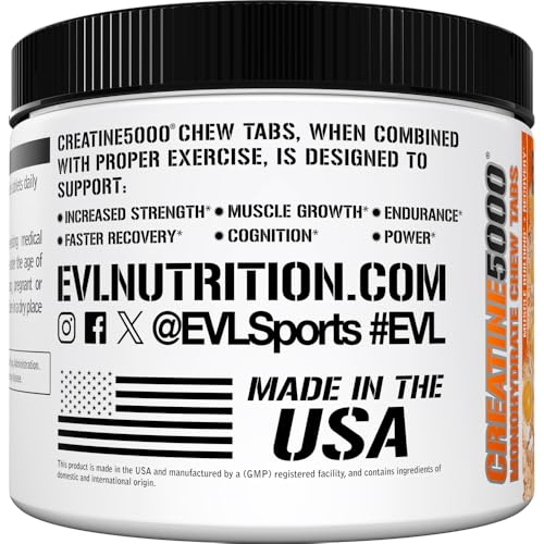 Evlution Nutrition Creatine Chew Tabs