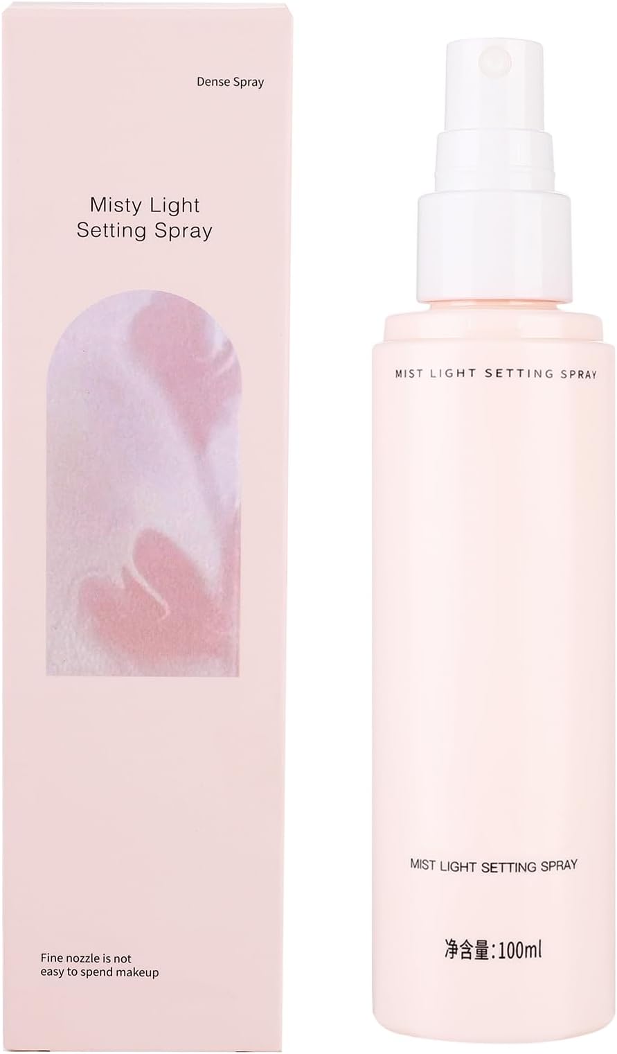Makeup Setting Spray for Face Long Lasting Matte Finish Oil Control Lightweight Finishing Spray Illuminating Hydrating Face Mist All Day Long Make up Fixing 3.38Fl oz