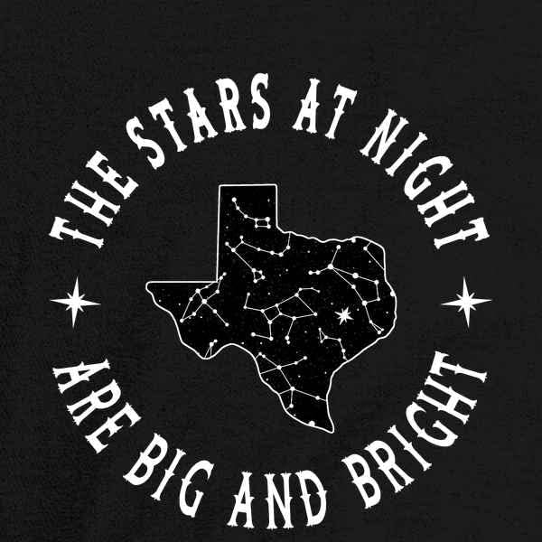 Miniatura 3 de Texas Stars at Night are Big and Bright Song Design Novelty Graphic Tee T-Shirt