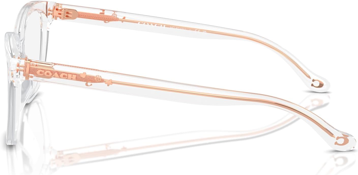 COACH womens Hc6242u Universal Fit Square Prescription Eyewear Frames