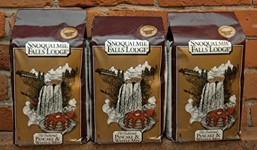 Snoqualmie Falls Lodge Old Fashioned PANCAKE & WAFFLE Mix 5lb. (3 Bags) by N/A