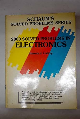 2000 Solved Problems in Electronics (Schaum's S... 0070102848 Book Cover