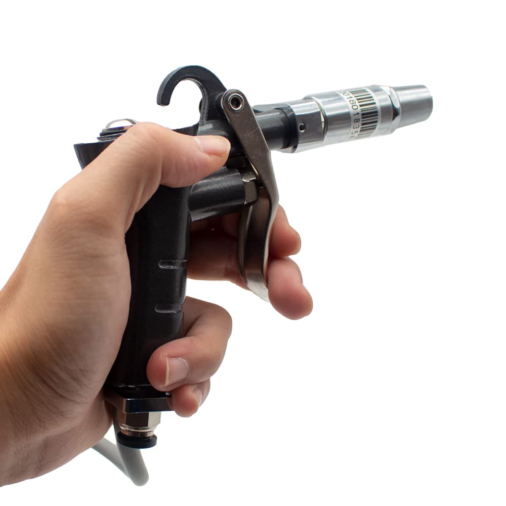 Pistola de Aire Ionizante, Eliminador de Estática, Herramienta Antiestática Rápida Industrial, Pistola de Aire Soplado de Polvo 220V 4.6KV