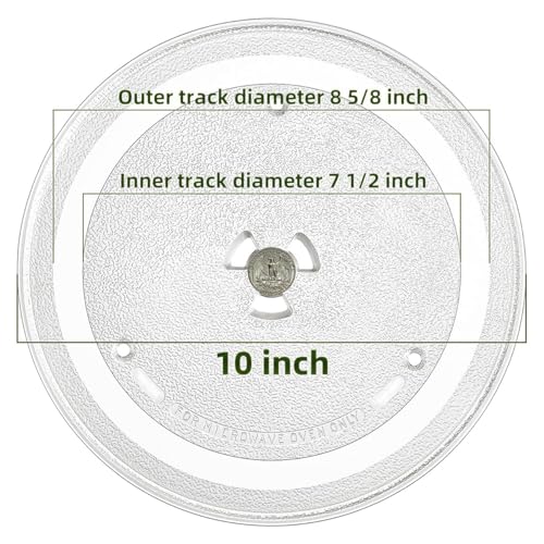 Image of FUSION STAR Turntable Suitable for Samsung 21 litres Models Microwave Oven Turntable Glass Plate /Tray (Size 10 inch /255 mm)