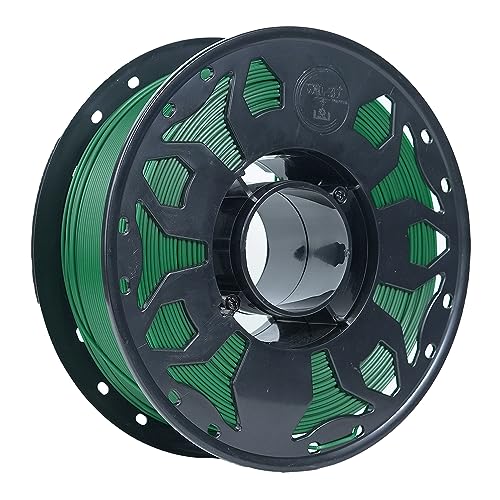 Image of WOL3D 1kg 2025 PLA PRO+ 3D Printing Filament - Improved Formula for Enhanced Strength & Flexibility, (Forest Green), Eco-Friendly, Compatible with Most FDM 3D Printers, Made in India.