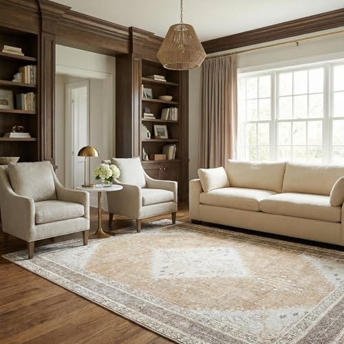 Tapete decorativo BoutiqueRugs Medallion 2'7" x 4' miniatura 6