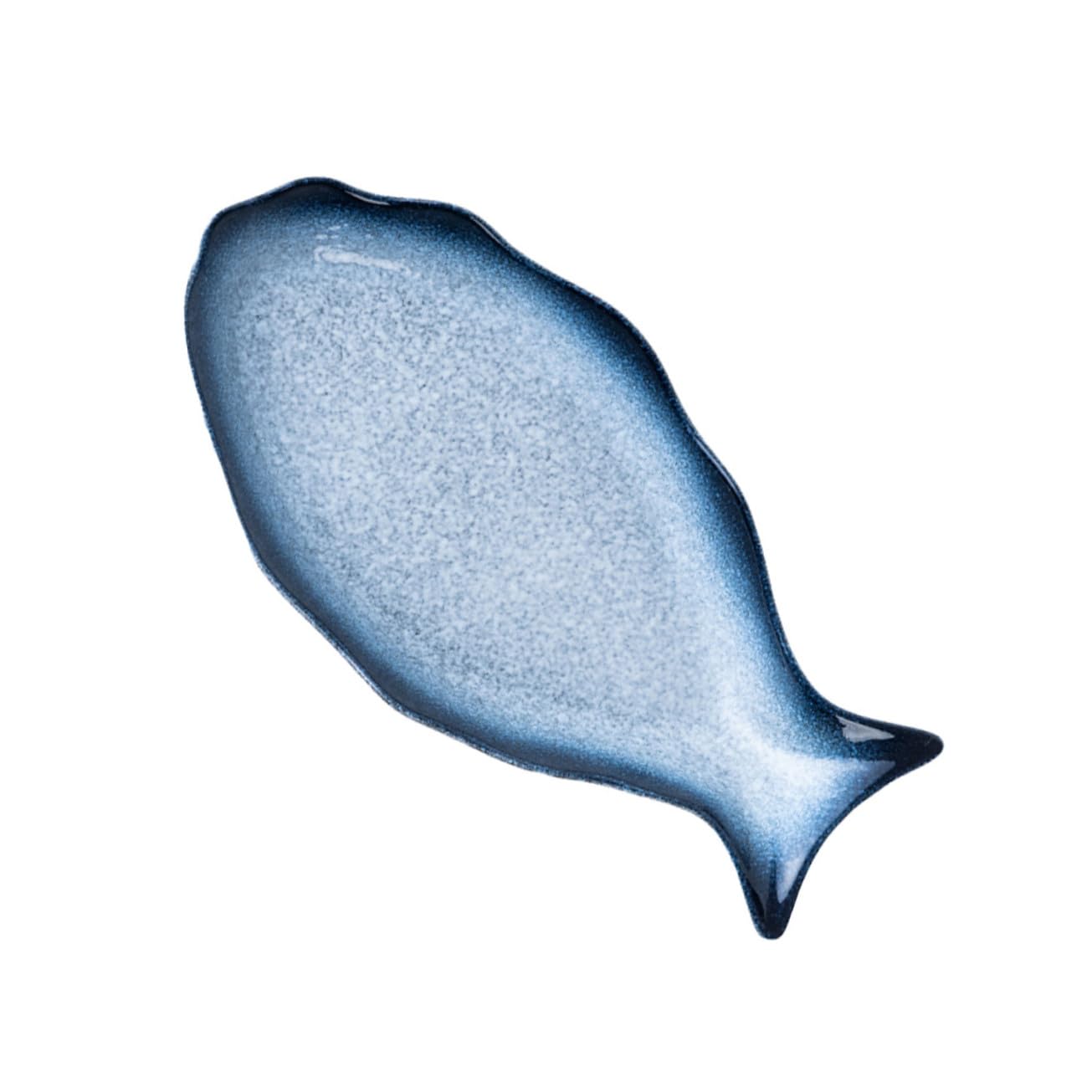 VICASKY Piatto Ceramica Forma di Pesce per Portata e Vapore | Servizio Pesce e Frutti di Mare, Antipasti in Tavola, Idea Regalo per Casa e Cucina